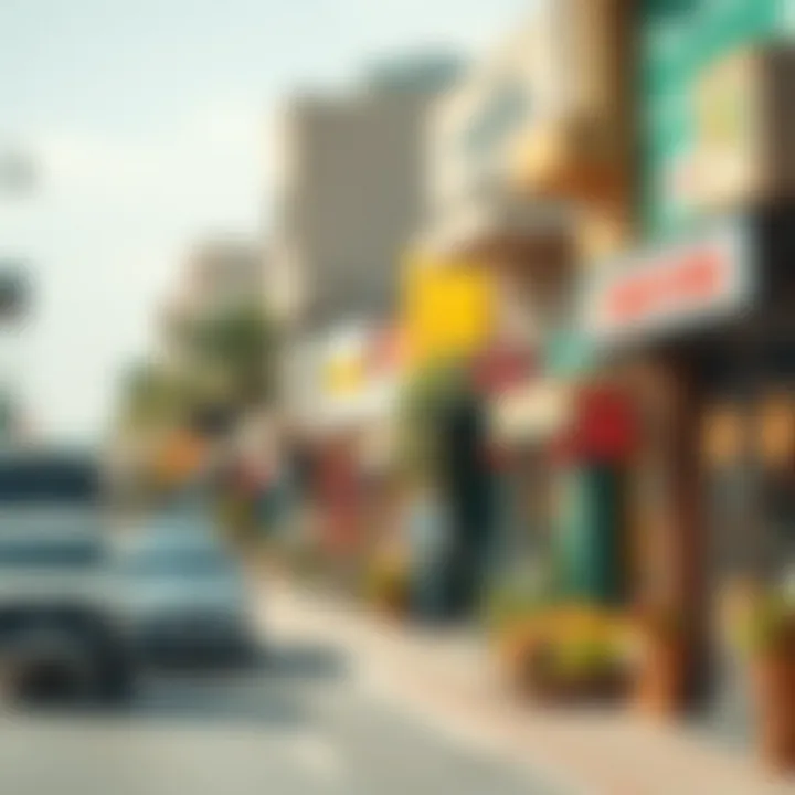 Cultural Diversity on Baniyas Road Cultural diversity reflected in local eateries and shops on Baniyas Road