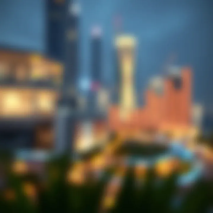 Graph illustrating investment trends and potential in Dubai's real estate market