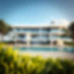 Stunning beachfront villa showcasing modern architecture