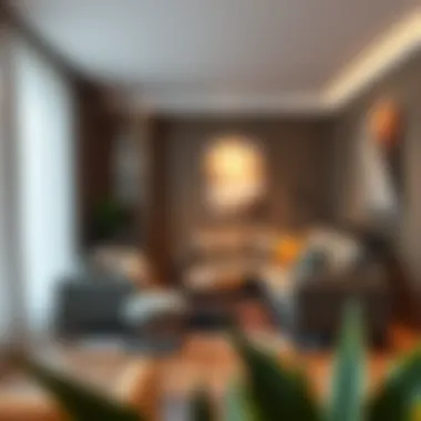 Cozy shared living area in Dubai