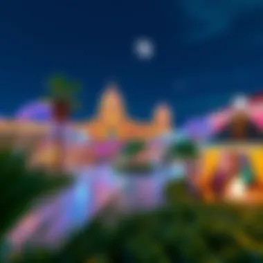 Entertainment facilities at سيركل مول دبي