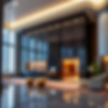 Business Facilities Inside the DIFC Gate Building Interior of the DIFC Gate Building highlighting its business facilities