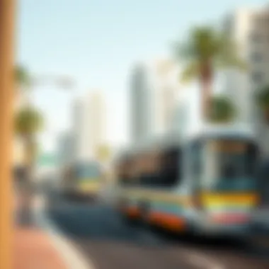 Public Transport in Al Nahda Public transport options in Al Nahda, including metro and bus services