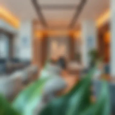 Business amenities and quiet working space