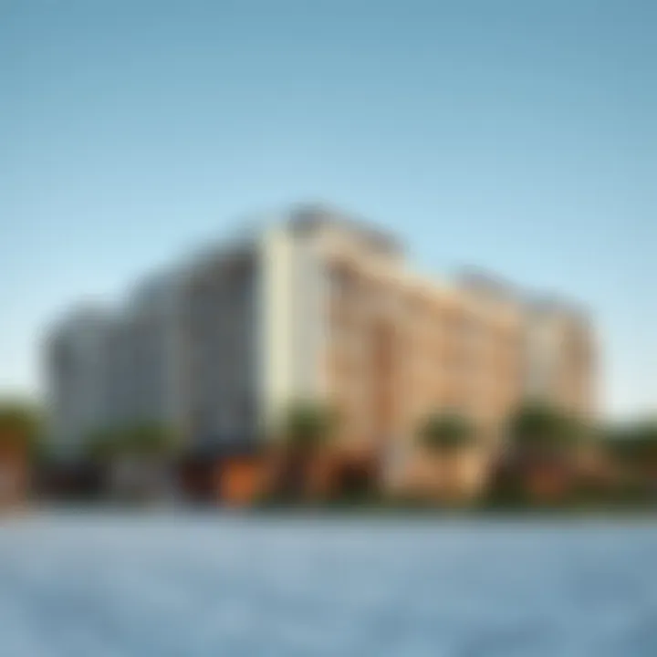 Blueprint of a luxury apartment complex reflecting market trends in Dubai