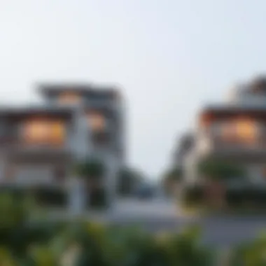 Sustainable housing development highlighting eco-friendly practices in Dubai