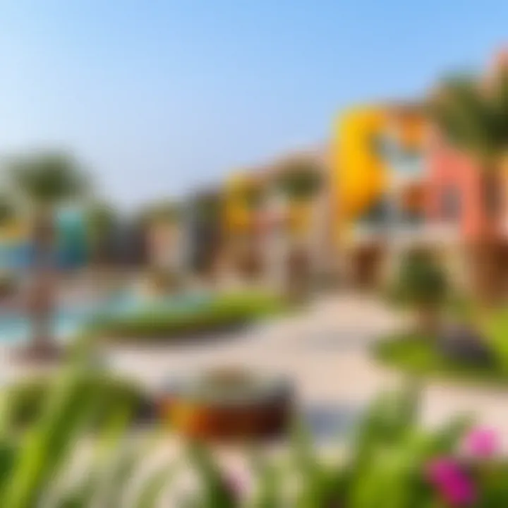 Community Features of Dubai South Bay Vibrant community amenities in Dubai South Bay, including parks and leisure spaces