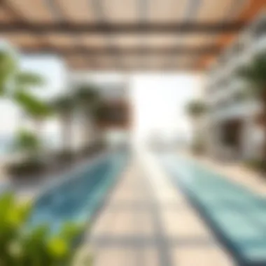 Luxurious community amenities at Emaar Seapoint