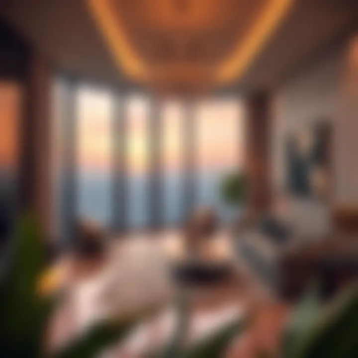 A luxurious apartment showcasing Fajr Real Estate offerings