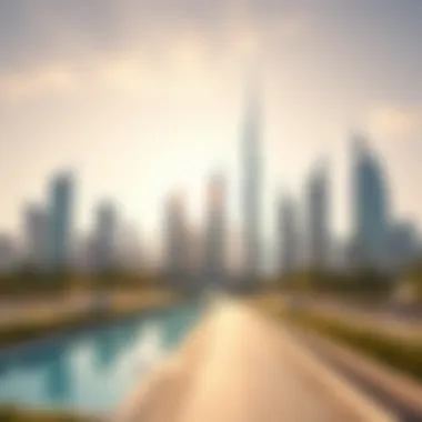 Modern skyscrapers representing Dubai's real estate market