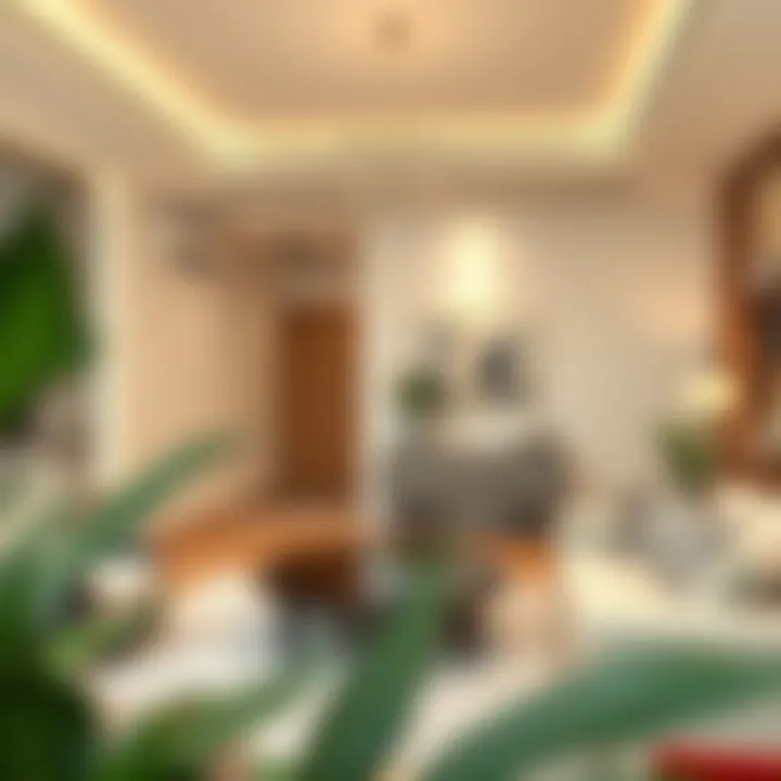 A modern Dubai apartment showcasing family-friendly living spaces