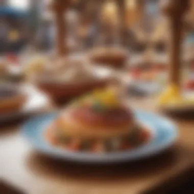 Global Gastronomy Experience Delicious dishes from around the world on display