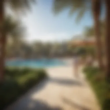Recreation at حديقة صقر Visitors enjoying recreational activities at the park