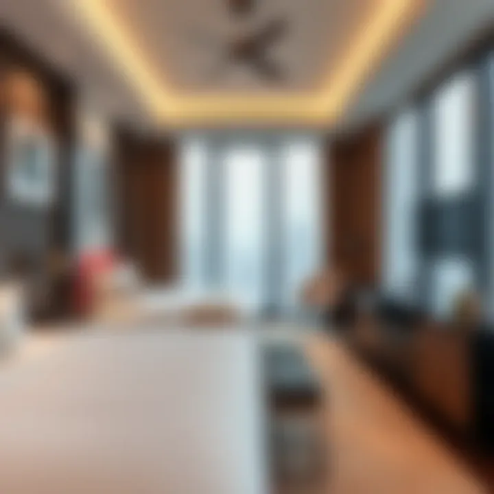 Elegance Redefined: Hotel Room in Tecom Luxurious hotel room showcasing elegant decor