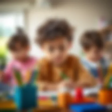 Inspiring Creative Workshop Children engaged in a creative workshop