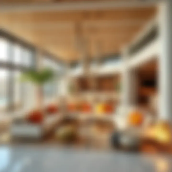 Lounge Area at La Mer Beach Club Luxurious lounge area at La Mer Beach Club with striking decor