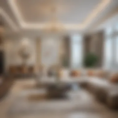 Luxury One-Bedroom Apartment Interior Luxury one-bedroom apartment interior in Dubai