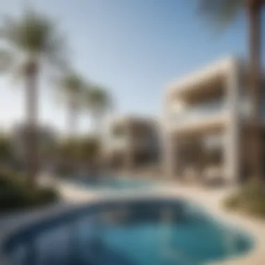 Vibrant Amenities Near Al Furjan Modern amenities surrounding Al Furjan Villas