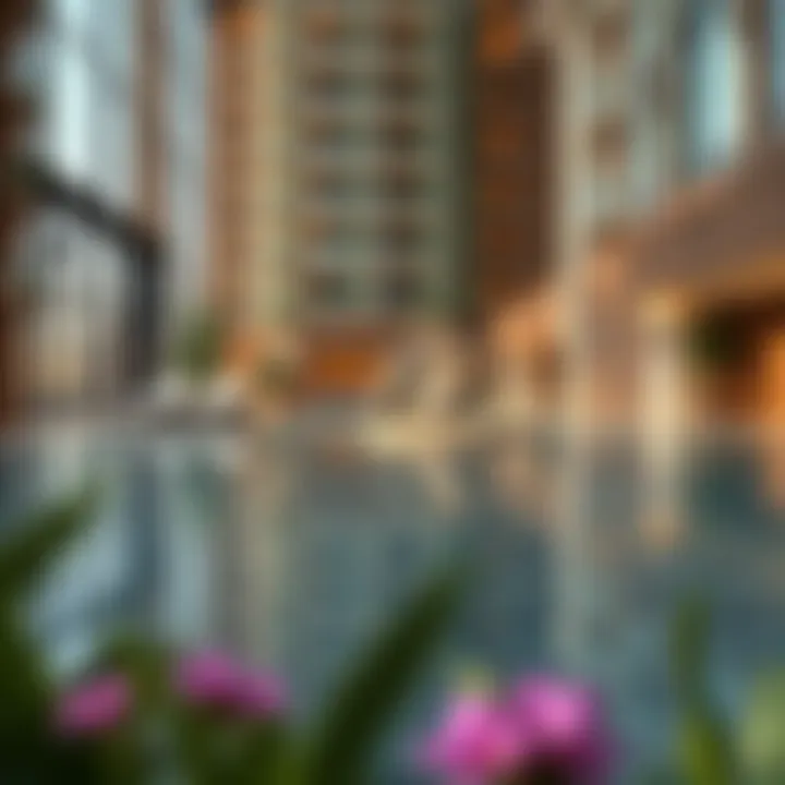 Luxurious amenities available at Marina Gate Towers