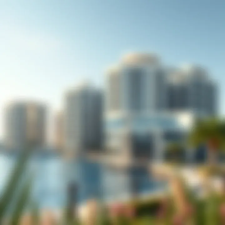 Luxurious beachfront properties adjacent to Marina JBR Beach