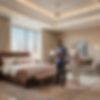 Navigating Rental Agreements in Dubai Happy tenants engaging in a rental agreement discussion