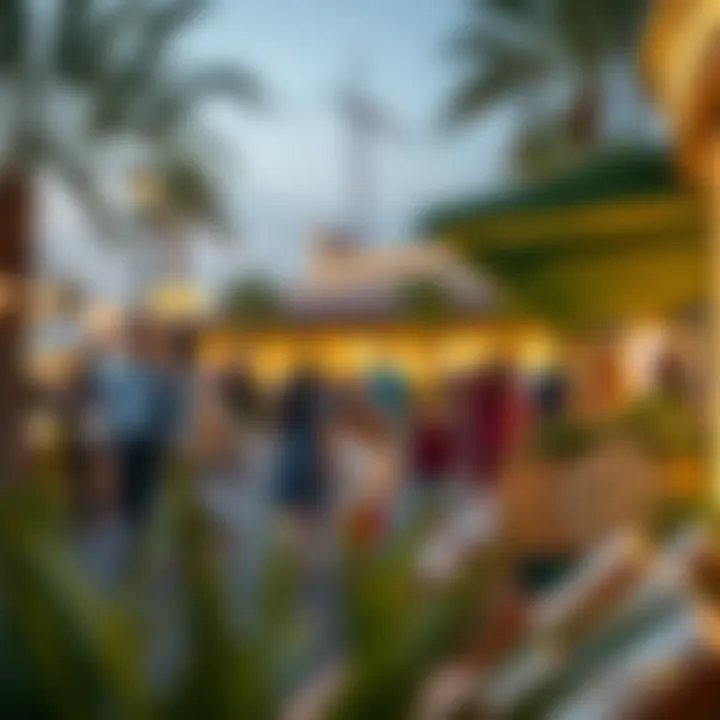 Engaging Community Events at Meadows Souk Community event taking place at Meadows Souk with families enjoying