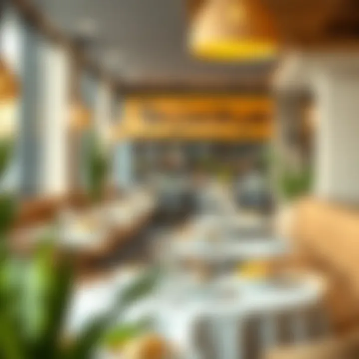 A delightful dining experience at a local restaurant in Mirdif