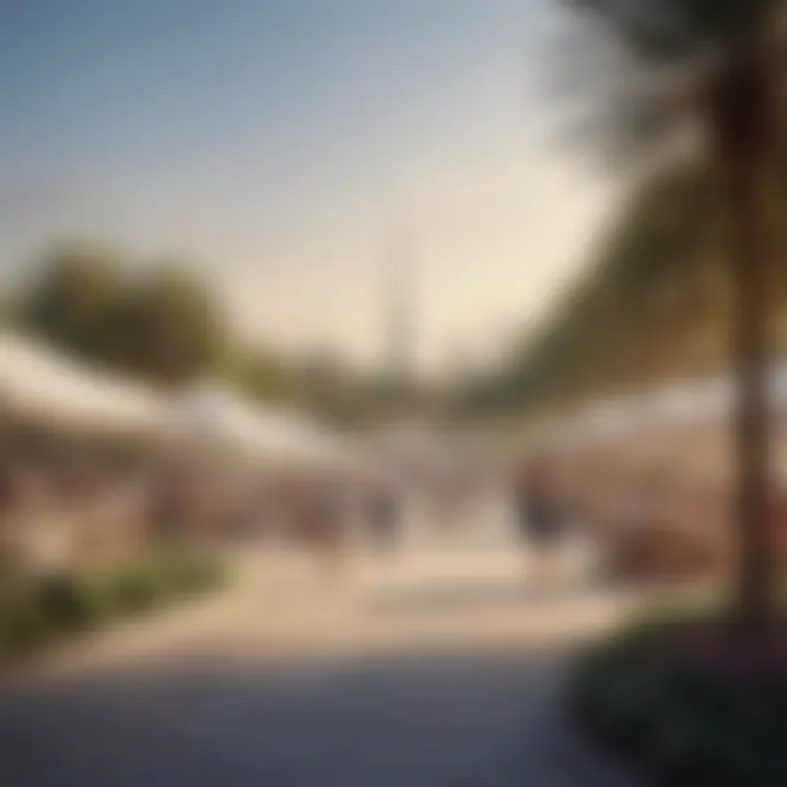 Vibrant community events in Muwaileh Park