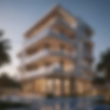 Luxurious Residential Architecture Luxurious residential building design in Naya District One