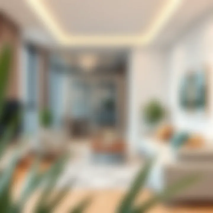 Interior layout of a modern Nesto property