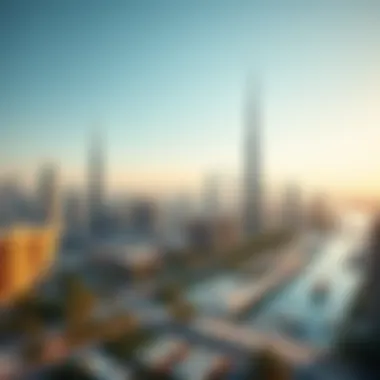 A panoramic view of Dubai's skyline showcasing off-plan developments