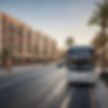 Public transport options near one-bedroom apartments in Al Qusais