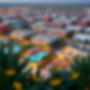 View of Silicon Oasis community and amenities