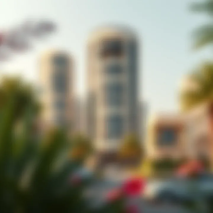 Vibrant community surroundings of Dubai Silicon Oasis