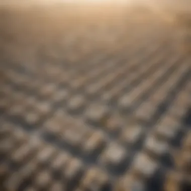 Diverse Neighborhoods in Dubai Aerial view of diverse neighborhoods in Dubai