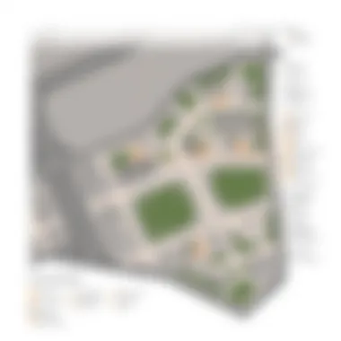 A map highlighting key amenities and transportation options in Al Rashidiya