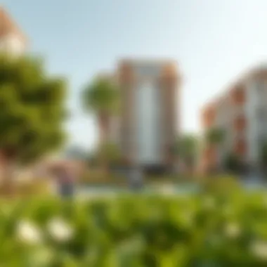 Community amenities in Shorooq Mirdif