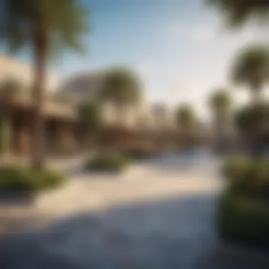 Community Amenities Enhancing Life in Rivana Vibrant community amenities in Rivana including parks and shopping areas