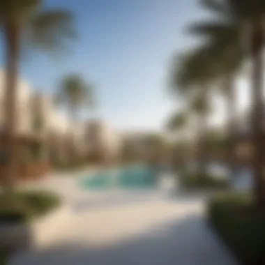 Amenities in Al Khail Heights: Parks and Recreation Amenities available in Al Khail Heights, showcasing parks and recreation