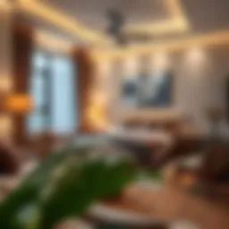 Cozy room interior in Rashidiya