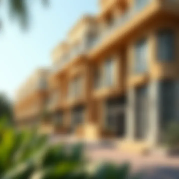 Surrounding neighborhood of صحارى مول highlighting investment potential