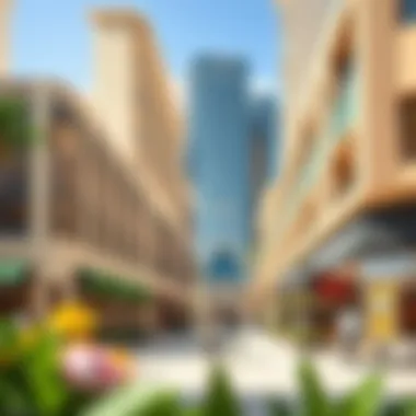 Diverse retail offerings within صحارى مول