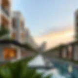 Breathtaking view of Sayyah Residence architecture