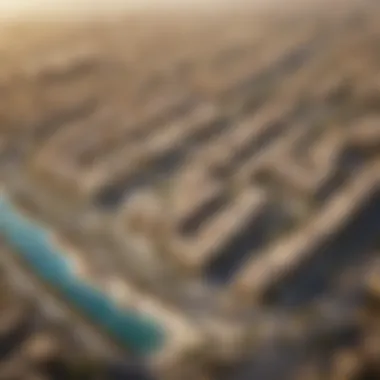 Strategic Location of the Serena Community Map detailing the strategic location of the Serena Community within Dubai's real estate market