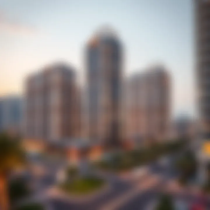 Real estate developments near Sheikh Zayed Road highlighting investment opportunities
