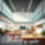 Modern classroom setting in a UAE school