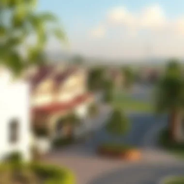 Charming Family-Friendly Neighborhoods in Dubai Charming neighborhood with villas and family-friendly parks