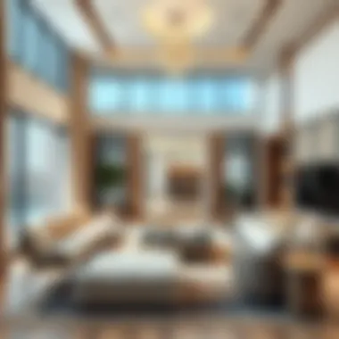 Interior design showcasing the elegance of octa properties