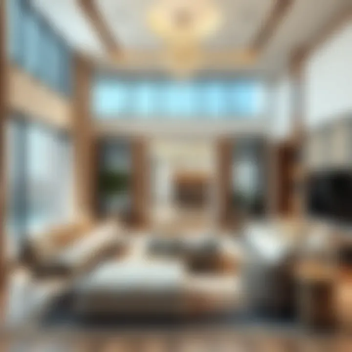 Interior design showcasing the elegance of octa properties