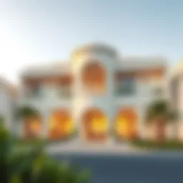 Stunning architectural design of an octa property in Dubai